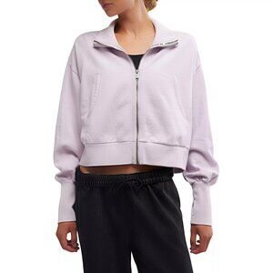 FP Movement by Free People Lilac Zip-Up Track Jacket